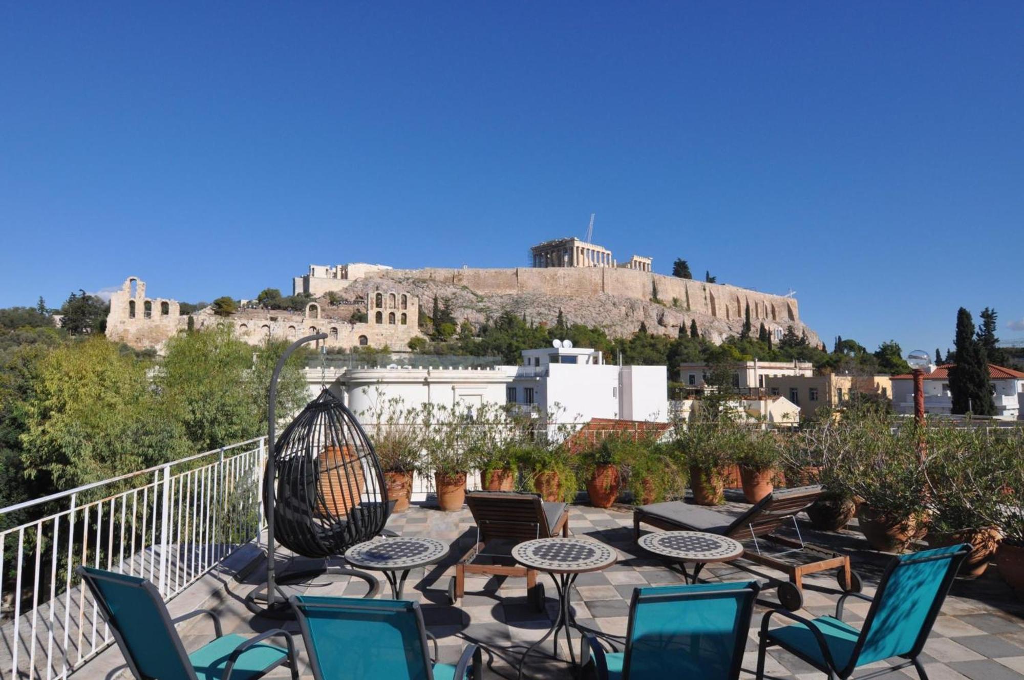 Stunning Acropolis View Apartment Афины Экстерьер фото